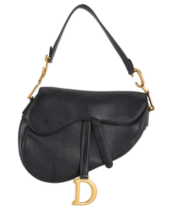 Saddle Bag, Leather, Black, 36MA0252(2022), DB/S, 2*